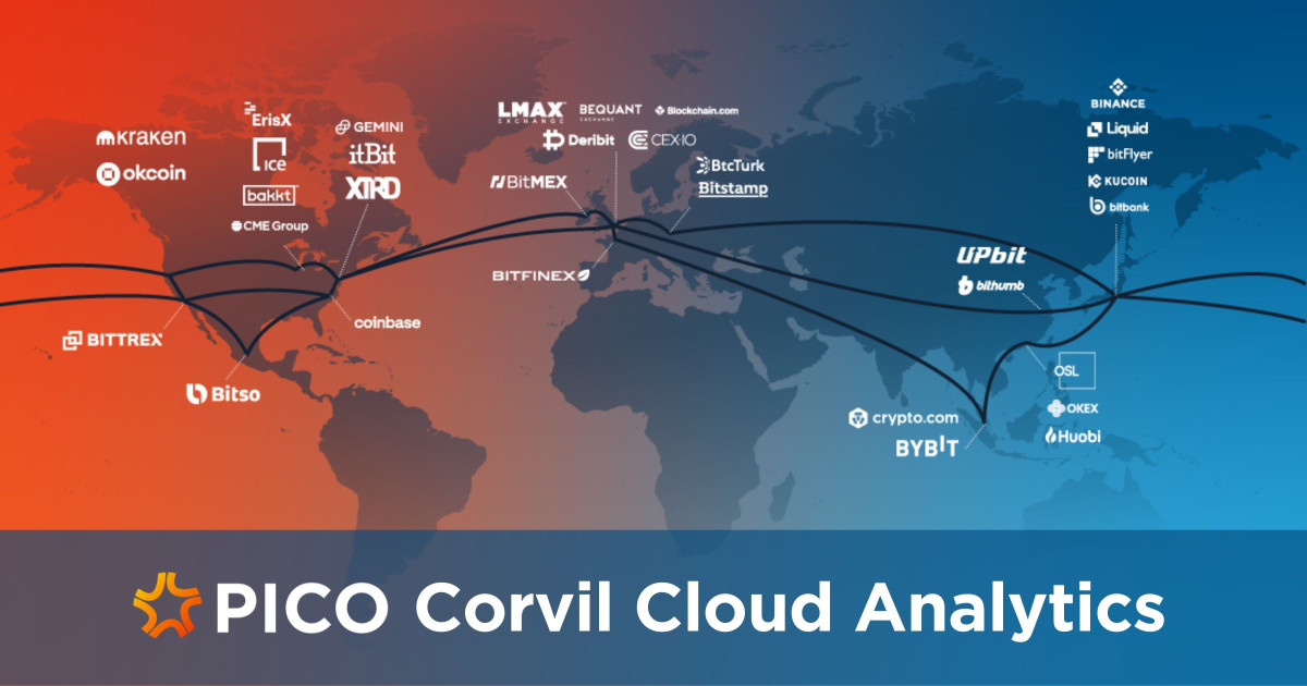 Pico Announces Corvil Cloud Analytics for Crypto Trading on AWS | Pico